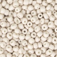 Seed beads 8/0 (3mm) Navajo white